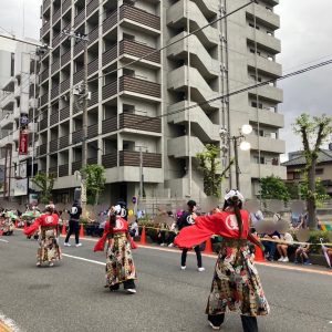 よさこいサンバフェスティバル！盛り上がっております♪